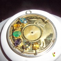 Ciondolo Moneta zodiac multicolor